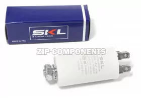 Конденсатор пусковой 4.5 мкФ, 450V, с креплением винт SKL