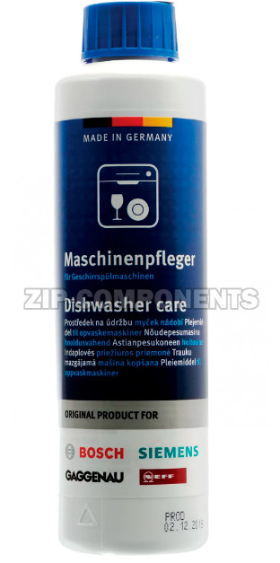 Средство для ухода за посудомоечными машинами 250мл Bosch 00311565