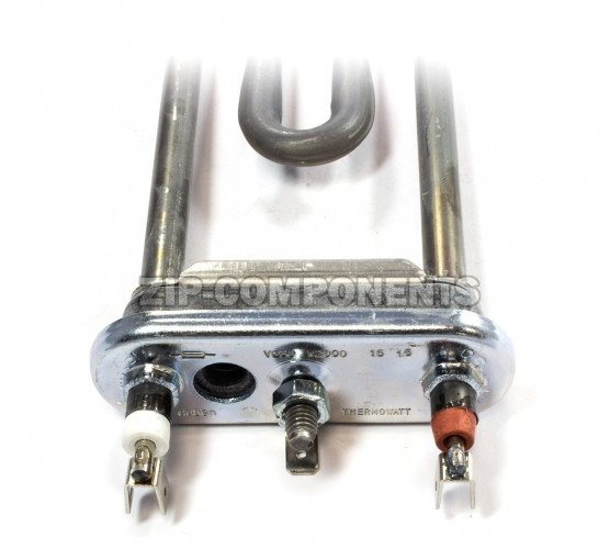 ТЭН 2000W Thermowatt 3406124 (ровная резинка, L=205, с отверстием) Gorenje 181701